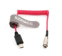 SZRMCC Micro Multi USB to DIN 1.0/2.3 Timecode Cable for S-Ony FX3 FX30 A7S3 A1 Multi-Camera to Atomos UltraSync ONE