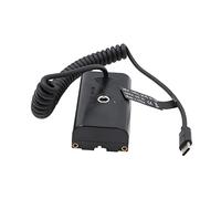 SZRMCC NP F970 F550 Dummy Battery with in Out 7.4V 3A to Type-C USB C PD Trigger Cable for Atomos Shogun Ninja Inferno SmallHD Monitor