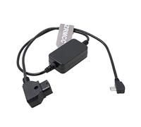 SZRMCC Nucleus Nano Follow Focus Motor or Handwheel Right Angle Micro USB 5V Regulated to D-Tap Power Cable for Tilta
