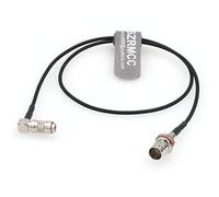 SZRMCC Right Angle DIN1.0/2.3 Male to BNC Female RG179 75ohm HD SDI Cable for Blackmagic HyperDeck (Right Angle,15cm)