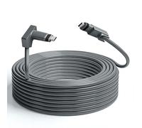 SZRMCC Starlink Gen 2 Cable 75FT Standard Actuated Replacement Extension Waterproof Internet Cable for Starlink V2 Rectangular Satellite Dish Grey 26AWG (30FT/10M)