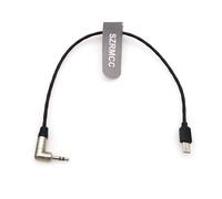 SZRMCC Tentacle Sync Micro-USB Timecode Cable Right Angle 3.5mm TRS for Sony FX3 FX30 A7S3 A1 Multi-Camera to Tentacle Original/SYNC E/Track E Units
