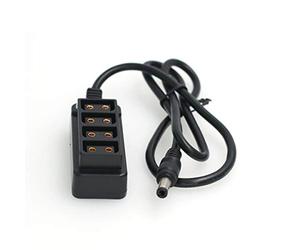 SZRMCC Tilta Gravity G Series DC 5.5x2.5mm to D tap fourway Splitter Power Out Cable for ARRI RED Camera
