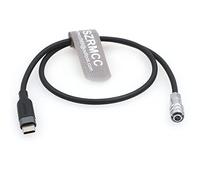 SZRMCC USB Type-C to Weipu SF610 2 Pin PD Trigger Power Cable for BMPCC Blackmagic Pocket Cinema Camera 4K 6k…