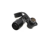 SZRMCC WEIPU SA12 5Pin Waterproof Connector 12mm Push Pull Solder Aviation Wire Connector Male Plug Female Socket for Automotive Industrial Electrical (5 Pin 5A)