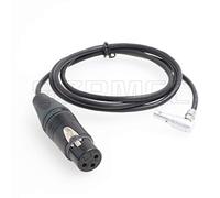 SZRMCC Z CAM E2 or ARRI Alexa Mini Camera Audio Input Cable Neutrik XLR 3 Pin Female to 00B 5 Pin (Right Angle, 60cm)