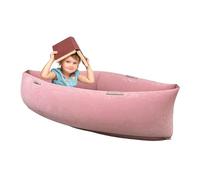 SZSMART Sensory Pea Pod Chair for Kids, Inflatable Hugging Peapod Couch Air Lounger Chair to Relieve Stress for Children with Autism (LightPink)