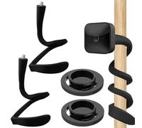 SZSMW Pack of 2 Outdoor Blink Brackets - Blink Outdoor Mount - Flexible Twist Mount - Suitable for All Types of Cameras, Can Be Bent At Any Angle With Different Shapes