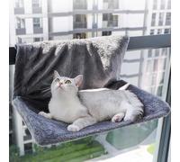 SZSXYBZ 1PC Large Cat Radiator Bed - Warm Cosy Hanging Cat Bed Hammock for Radiator with Strong Durable Metal Frame & Comfortable Fleece Cover - Indoor Heater Bed Ideal for Cats & Small Dogs Puppies
