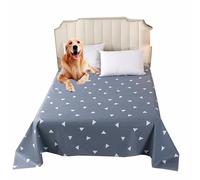 SZSXYBZ Bed Sofa Protective Cover for Medium Large Dog Cat Pet, Washable Waterproof Pet Bed Blanket Large Size Throw Blanket Bed Sheet(Gray,250x230cm)
