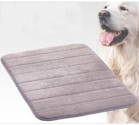 SZSXYBZ Danchen Dog Bed Cat Mat 60x40cm Washable Dog Crate Mattress Soft Thin Foam Pet Beds Kennel Pad Orthopedic Dog Pillow Cushion Padding, Non-Slip(Gray,XL-100x60cm)