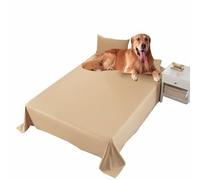 SZSXYBZ Dog Blanket for Dog Cat, Washable Dog Cat Bed Blanket Waterproof Dog Bed Cover Furniture Protector Pet Bed Sheet Throw Blanket, Easy Clean(Yellow,160x230cm)
