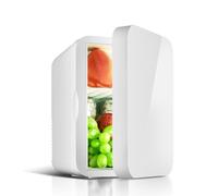 SZSXYBZ Small Bedroom Refrigerator, 8L Mini Fridge with Cooler & Warmer, Thermoelectric Refrigerator, 12V camping fridge for Home, Cars, Offices, Drinks, Food(Mini Friddge)
