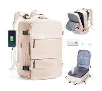 SZSYCN Vacuum Backpack Travel Bag With Pump New Ryanair Cabin Bags 40x30x20 Underseat Carry On Baggage with Compression System For Flights Waterproof Laptop Backpack With USB Port Shoe Compartment