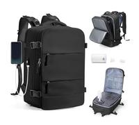 SZSYCN Vacuum Backpack Travel Bag With Pump New Ryanair Cabin Bags 40x30x20 Underseat Carry On Baggage with Compression System For Flights Waterproof Laptop Backpack With USB Port Shoe Compartment