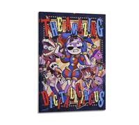 SZTIANCAI The Amazing Digital Circus Anime Poster Bedroom Living Room Wall Decor Poster Aesthetics Art Deco 08x12inch(20x30cm) Frame-style