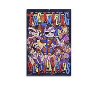 SZTIANCAI The Amazing Digital Circus Anime Poster Bedroom Living Room Wall Decor Poster Aesthetics Art Deco 12x18inch(30x45cm) Unframe-style