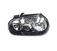 SZTMYVUW Front Lamp Compatible With VW For Golf 4 MK4 2002 2003 2004 2005 Car Front Headlight Driving Indicator Turn Signal Lamp Without Light Bulbs Hand Electric Adjustment(Black Left,Manual)