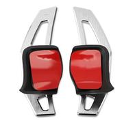 SZTMYVUW Interior Accessories Compatible with Skoda for Octavia A7 MK3 5E RS VRS for Superb B8 for Scala for Karoq for Kodiaq Car Steering Wheel Shift Paddle Extend(Silver)