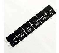 SZTMYVUW Repair stickers Compatible With BMW For X5 X6 E70 E71 2006-2013 Repair Stickers Replacement Dash Button Stickers DTC Traction Control Car Interior Accessories