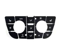 SZTMYVUW Repair stickers Compatible With Opel For Astra J For GTC For Meriva B Button Sticker Climate Radio Panel Repair Car Accessories Refinishing Switch(Modeling 2)