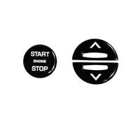 SZTMYVUW Repair stickers Compatible With Range For Rover For Sport L494 For Vogue L405 For Discovery 5 Black Button Cover Mode Car Stickers Tuning Door Lock(Ignition Glove box)