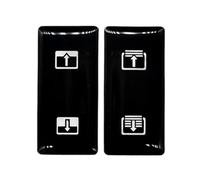 SZTMYVUW Repair stickers Compatible With Range For Rover For Sport L494 For Vogue L405 For Discovery 5 Black Button Cover Mode Car Stickers Tuning Door Lock(Sunroof Type A)