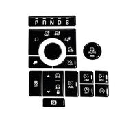 SZTMYVUW Repair stickers Compatible With Range For Rover For Sport L494 For Vogue L405 For Discovery 5 Black Button Cover Mode Car Stickers Tuning Door Lock(Terrain mode B)