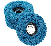 SZTVECFW 5 Pack 115mm Stripping Wheel Poly Strip Discs for 4.5inch Angle Grinder | Removal Paint, Oxidation and Rust | Fiberglass Metal Coating and Welds Easy Cleaning Grinding Remover Wheel(115mm)