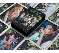 SZTVECFW 55Pcs Nmixx Photocards Nmixx a Midsummer Nmixx's Dream Novel Album Card Nmixx Mini Photocards Poster Mini Cards Collection for Fans Gift