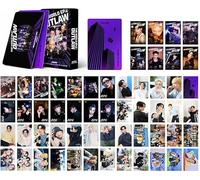 SZTVECFW Ateez Photocards The World Ep.2: Outlaw 55Pcs New Album Cards Mini Merch Photo Cards Poster Cards Fans