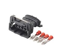 SZUYRWLP Speaker Connectors 1 Set 4 Pin Junior Power Timer Socket Plug O2 se/nsor/s Ignition Coil Automotive Connector compatible with the DJ7042Y-3.5-21 282192-1(Male-01,20 sets)