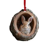 szvbofueck Animal Christmas Ornament This Handmade Animal Christmas Ornament is Crafted with Exquisite Materials and Craftsmanship to Enhance The Holiday Spirit Fruit Rack Table (C, One Size)