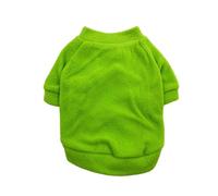 szvbofueck Dog Puppy Sweatshirts Fleece Dog Jumper Winter Dog Clothes Female Boy Girl Pet Cat Puppy Warm Clothing Outfit Luxury Dog Accessories (Green, S)