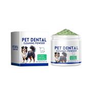 szvbofueck Pet Lab Co Powder for Dog Teeth, Teeth Cleaning Powder for Dogs, 2.8 oz - Tooth Powder for Dogs Helps Clean Teeth and Refresh Bad Breath to Plaque (White, One Size)