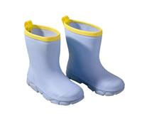szvbofueck Rain Boots Children's Boys Wellington Boots with Soft Lining Quick-Drying Waterproof Unisex Outdoor Shoes for Slip-On for Playground Garden Camping, sky blue, 12 UK Child
