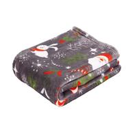 szvbofueck Reindeer Christmas Blanket, Warm and Comfortable, A Winter Home Decoration, A Must Have for Friends and Family, Perfect for Creating A Festive Atmosphere Bed Throw with Pillow (E, A)