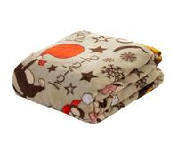szvbofueck Reindeer Christmas Blanket, Warm and Comfortable, A Winter Home Decoration, A Must Have for Friends and Family, Perfect for Creating A Festive Atmosphere Anti-Stress Blanket (G, A)