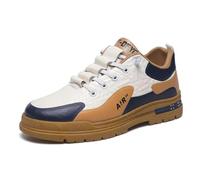 szvbofueck Trainers Men's Sports Shoes Summer Breathable Comfortable Trainers Trendy Slip On Thick Sole Cushioning Walking Shoes Outdoor Running Workout Jogging Shoes with Laces, 38-43 EU, c, 8 UK
