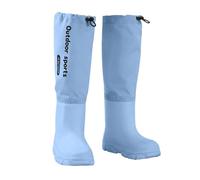 szvbofueck Wellington Boots Toddler Girls Boys, Waterproof Rain Boots with Reflectors, Lightweight Non-Slip Children's Boots, for Wet Days, Outdoor Play, sky blue, 10.5 UK Child