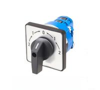 SZW26 16A Changeover Switch 5 Position Rotary Cam Selector Electrical Transfer Switch AC 440V DC 240V Flame Retardant Shell Machine Control 50mm