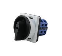 SZW26-25 2GS 64X64mm 8 Screws ON-OFF 25A Power Cut-off Rotary Cam Combination Knob Padlock Circuit Switch Controls Switches