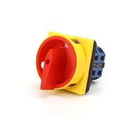 SZW26-25 2GS 64X64mm Panel 2 Poles 25A Power Cut-off Combination Knob Padlock Master Control Circuit Rotary Cam Switch IDGTTLDF