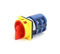 SZW26-63 2GS 64X64mm Panel 2 Phase 63A Changeover Power Cut-off Padlock Combination Knob Master Control Cam Select Switch IDGTTLDF