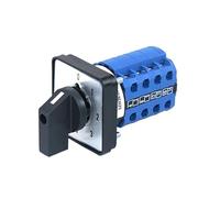 SZW26/LW26-20/0-4.4 20A 660V 4 Poles 16 Terminals 64X64 mm Panel Changeover Rotary Selector Cam Switch