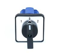 SZW26/LW26-20 1-0-2 3 Position 12 Screws Phase Cam Rotary Changeover Switch 64X64 48X48 Mm Panel 1Pcs(D303.3 1 0 2 64X64mm)