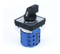 SZW26/LW26-20 1-0-2 3 Position Phase Cam Switches Rotary Switch Changeover Control 48X48mm 1Pcs(D303.3 1 0 2 64X64mm)