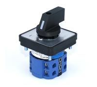 SZW26/LW26-20 2 Poles 8 Terminals 20A Cam Switches Universal Changeover On Off 660V 64X64mm 1Pcs(C04.2 0 1 64X64mm)