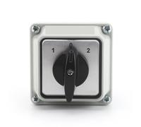 SZW26/LW26-20 20A 3 Position 2 Pole 8 Screw Selector Changeover Rotary Cam Switch with Waterproof and Dustproof Sealed Box