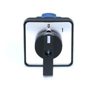 SZW26/LW26-20 20A 4 Screws Terminals 1 Pole 48X48/64X64mm Panel 1P Cam On/Off Button Switch 1Pcs(C02.1 0 1 48X48mm)